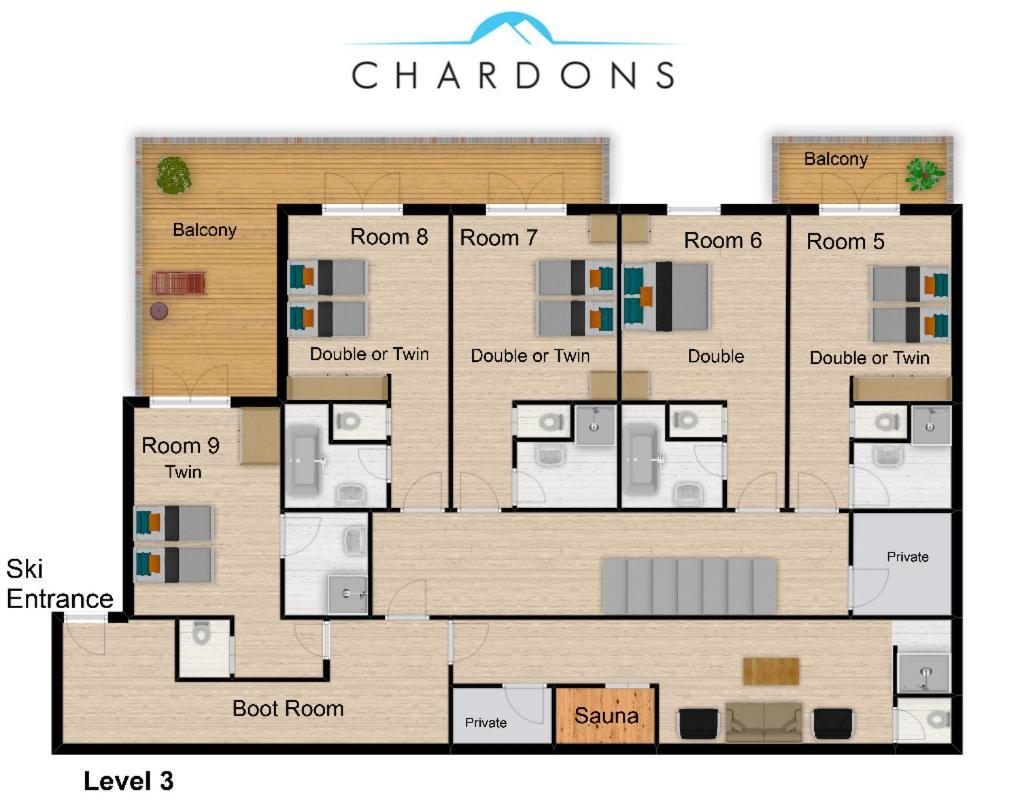 Chalet Panoramique By Chalet Chardons Tignes Buitenkant foto